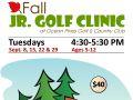 thumb Jr Golf Clinic Flyer